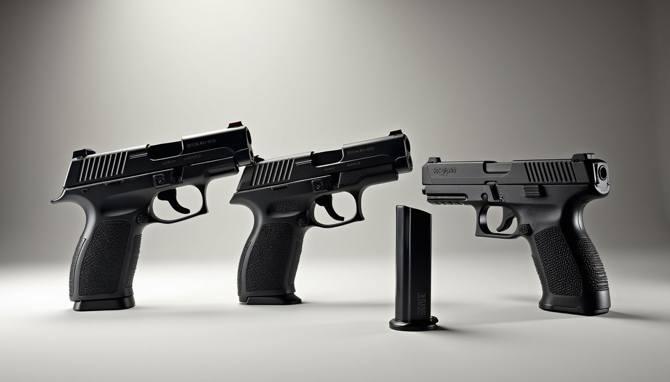 Análisis Técnico Profundo: Sig Sauer P226 E2, P229 E2 y el Sistema Modular P250: Evolución en Diseño y Ergonomía para la Defensa y el Servicio